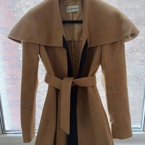 DI PRIMA Women's Cape Coat Cashmere size Xs